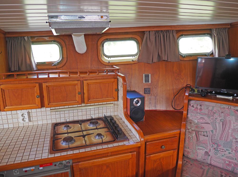 Achterkajuit, Accommodatie